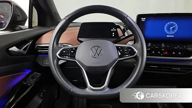 Volkswagen ID.4 2023 Черный из Кореи, фото 4