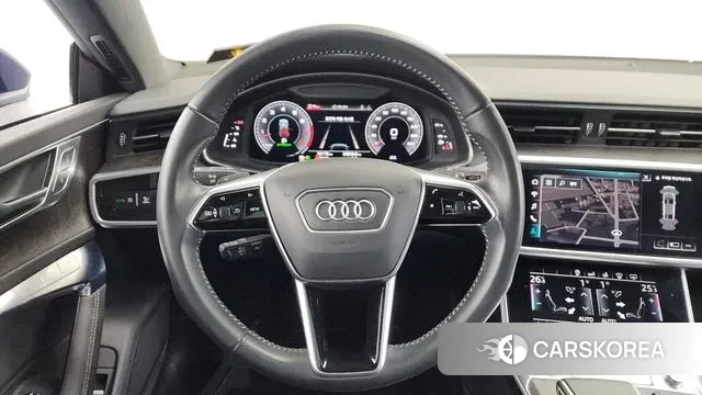 Audi A7 (4K) 2020 Синий из Кореи, фото 4