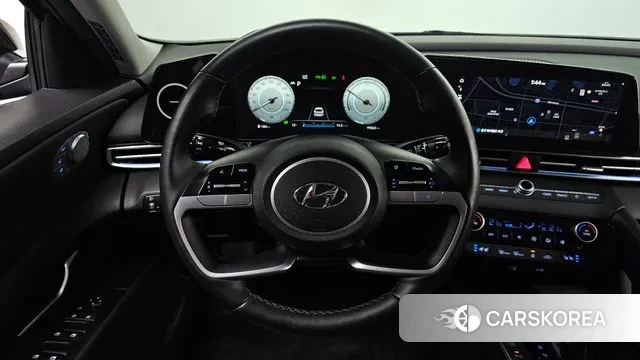 Hyundai Avante Hybrid (CN7) 2020 Черный из Кореи, фото 4