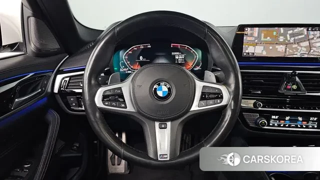 BMW 5 Series (G30) 2020 Белый из Кореи, фото 4