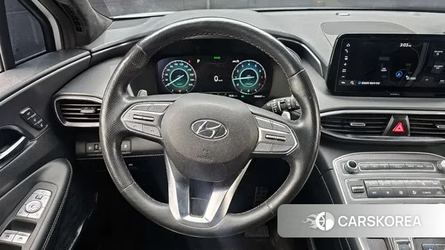 Hyundai The New Santa Fe 2021 Белый из Кореи, фото 4