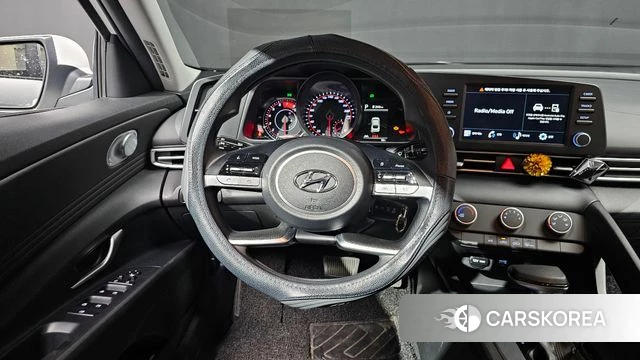 Hyundai Avante (CN7) 2022 Белый из Кореи, фото 4