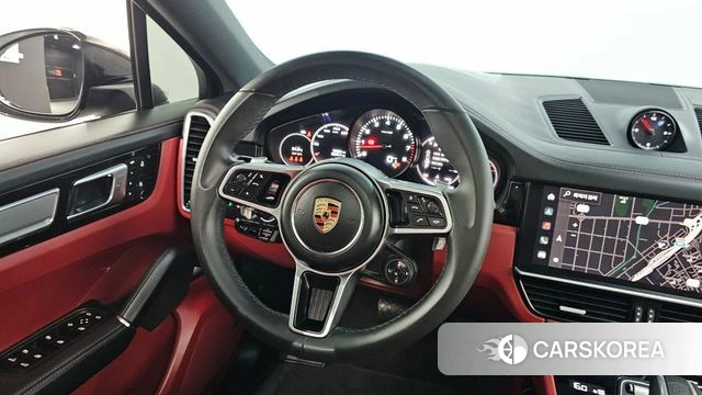 Porsche Cayenne (PO536) 2022 Черный из Кореи, фото 4