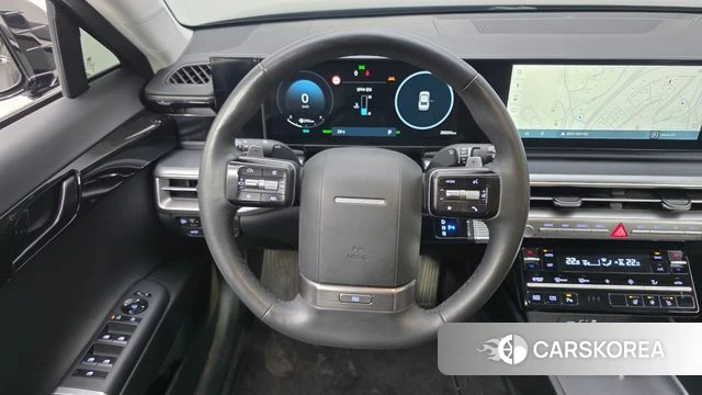Hyundai Grandeur Hybrid (GN7) 2024 Черный из Кореи, фото 4