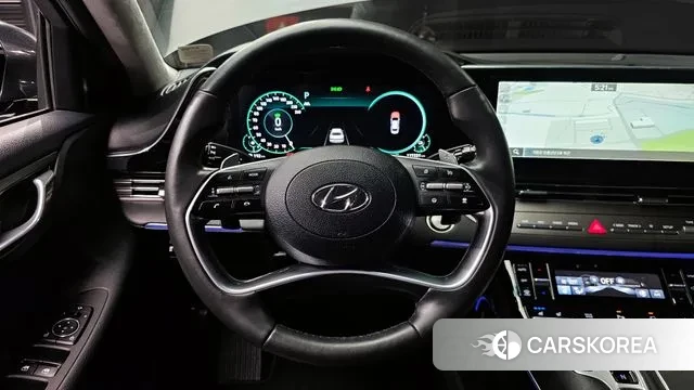 Hyundai The New Grandeur IG Hybrid 2022 Серый из Кореи, фото 4