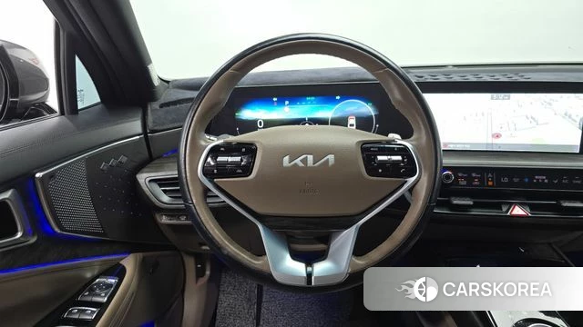 Kia K8 Hybrid 2021 Серый из Кореи, фото 4