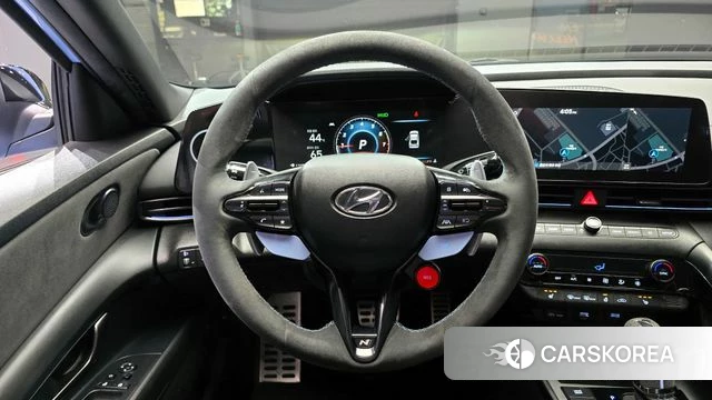 Hyundai Avante (CN7) 2022 Небесно-голубой из Кореи, фото 4