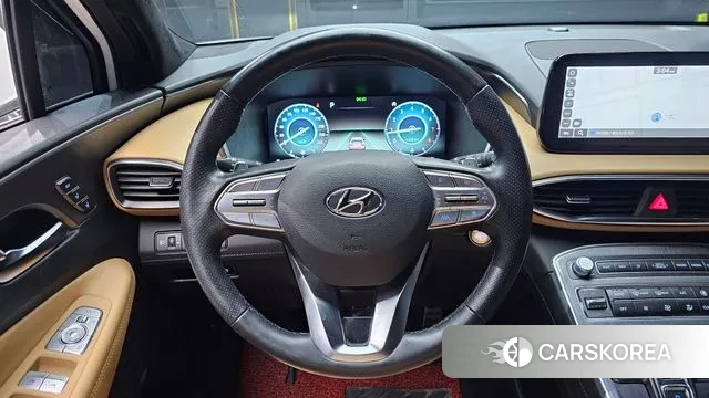 Hyundai The New Santa Fe 2021 Белый из Кореи, фото 4