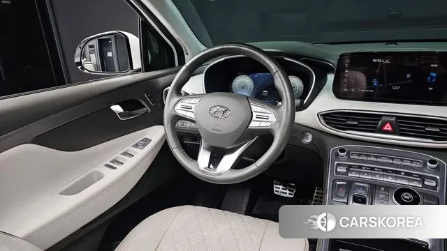 Hyundai The New Santa Fe 2021 Белый из Кореи, фото 4