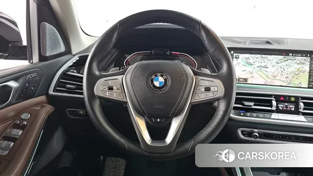 BMW X7 (G07) 2021 Черный из Кореи, фото 4