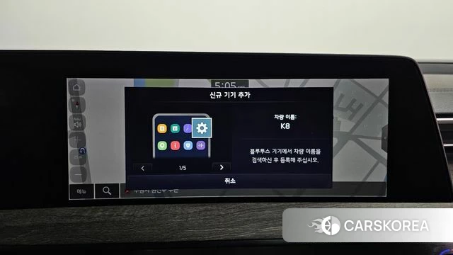 Kia K8 2022 Черный из Кореи, фото 4