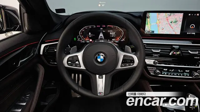 BMW 5 Series (G30) 2023 Черный из Кореи, фото 4