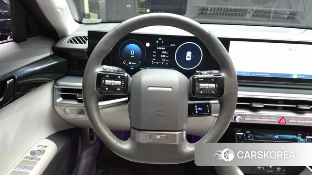 Hyundai Grandeur Hybrid (GN7) 2023 Черный из Кореи, фото 4