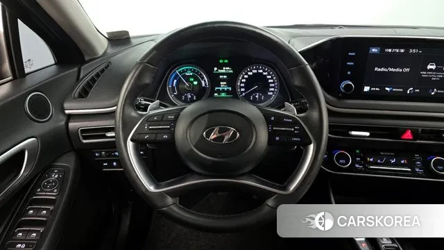 Hyundai Sonata Hybrid (DN8) 2021 Серый из Кореи, фото 4