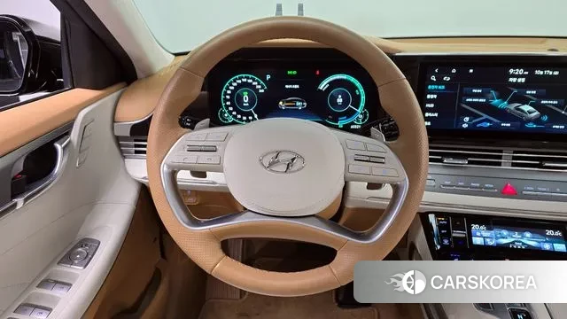 Hyundai The New Grandeur IG Hybrid 2021 Черный из Кореи, фото 4
