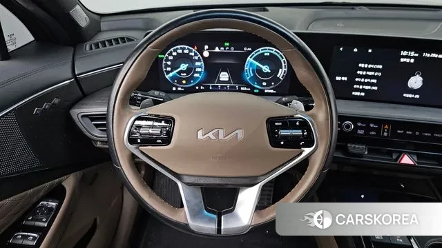 Kia K8 Hybrid 2021 Серый из Кореи, фото 4