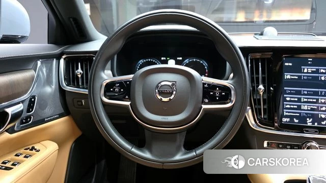 Volvo S90 2021 Небесно-голубой из Кореи, фото 4