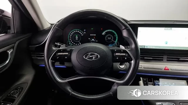 Hyundai The New Grandeur IG Hybrid 2021 Черный из Кореи, фото 4