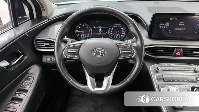 Hyundai The New Santa Fe 2021 Белый из Кореи, фото 4