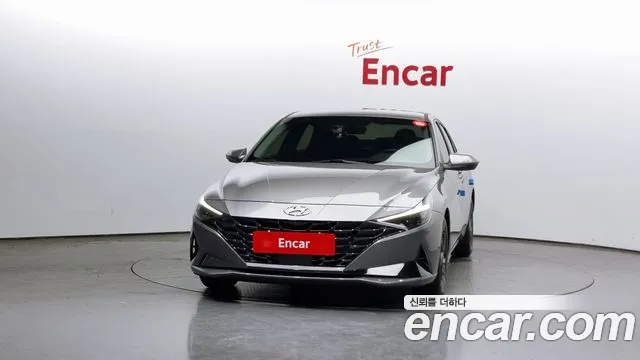 Hyundai Avante Hybrid (CN7) 2020 Черный из Кореи, фото 4