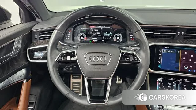 Audi A6 (C8) 2021 Черный из Кореи, фото 4