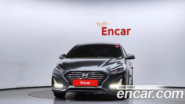 Hyundai Sonata New Rise Hybrid 2019 Серый из Кореи, фото 4