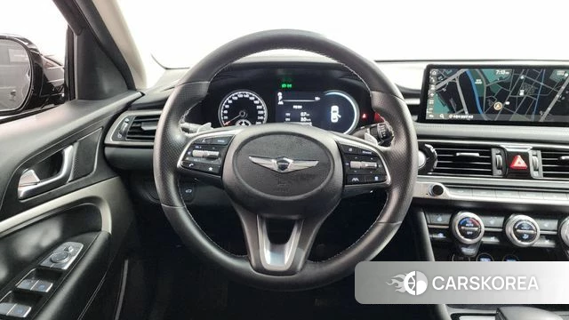 Genesis The New G70 2021 Черный из Кореи, фото 4