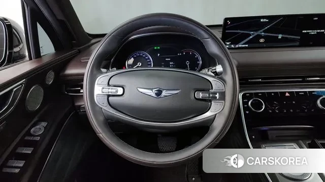 Genesis GV80 2021 Темно-зеленый из Кореи, фото 4