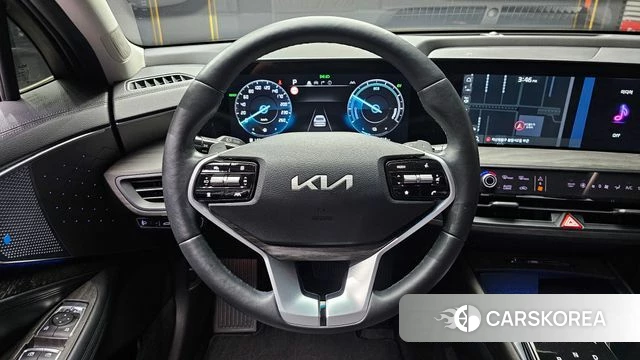 Kia K8 Hybrid 2021 Черный из Кореи, фото 4