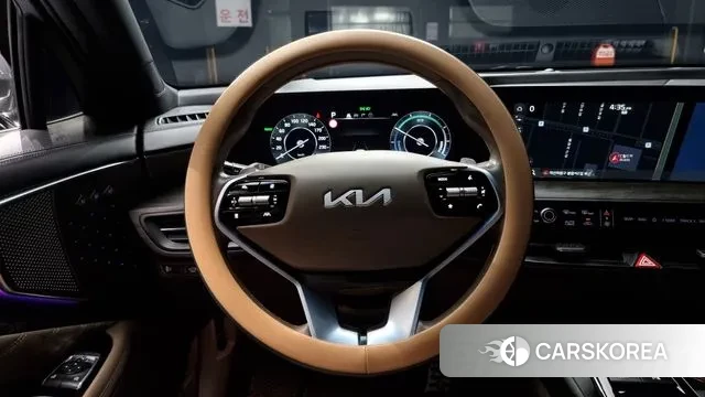 Kia K8 Hybrid 2021 Серый из Кореи, фото 4