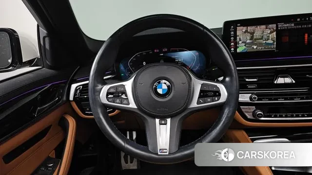 BMW 5 Series (G30) 2022 Белый из Кореи, фото 4