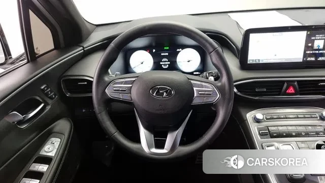 Hyundai The New Santa Fe 2022 Белый из Кореи, фото 4