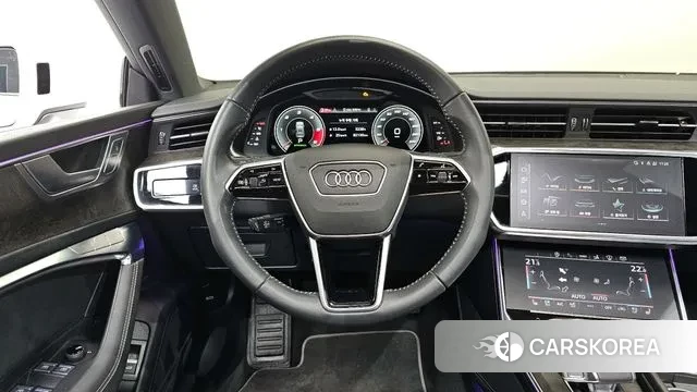 Audi A7 (4K) 2021 Белый из Кореи, фото 4
