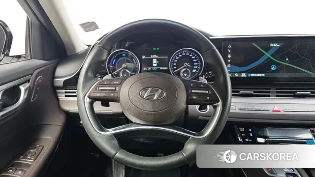 Hyundai The New Grandeur IG Hybrid 2021 Белый из Кореи, фото 4