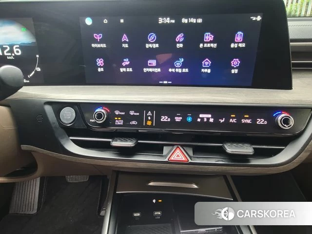 Kia K8 Hybrid 2021 Черный из Кореи, фото 4