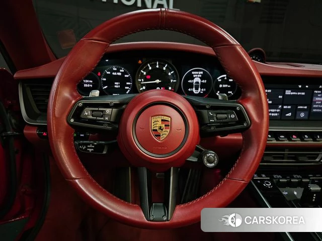 Porsche 911(992) 2021 Красный из Кореи, фото 4