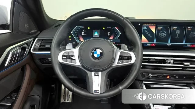 BMW 4 Series (G22) 2024 Небесно-голубой из Кореи, фото 4