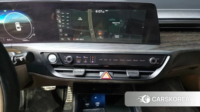 Kia K8 2021 Серый из Кореи, фото 4