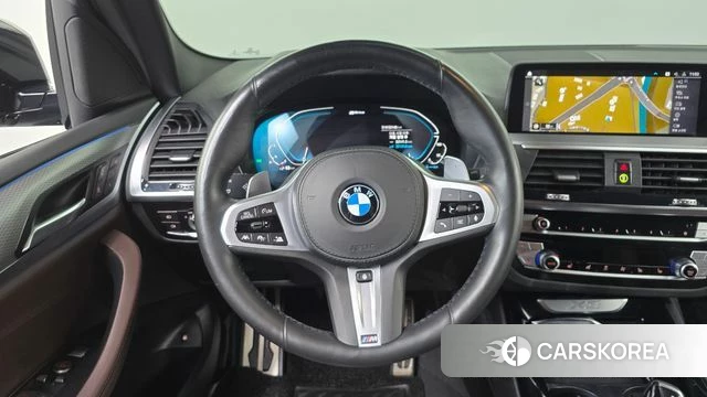 BMW X3 (G01) 2021 Черный из Кореи, фото 4