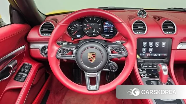 Porsche 718 Boxster 2021 Желтый из Кореи, фото 4