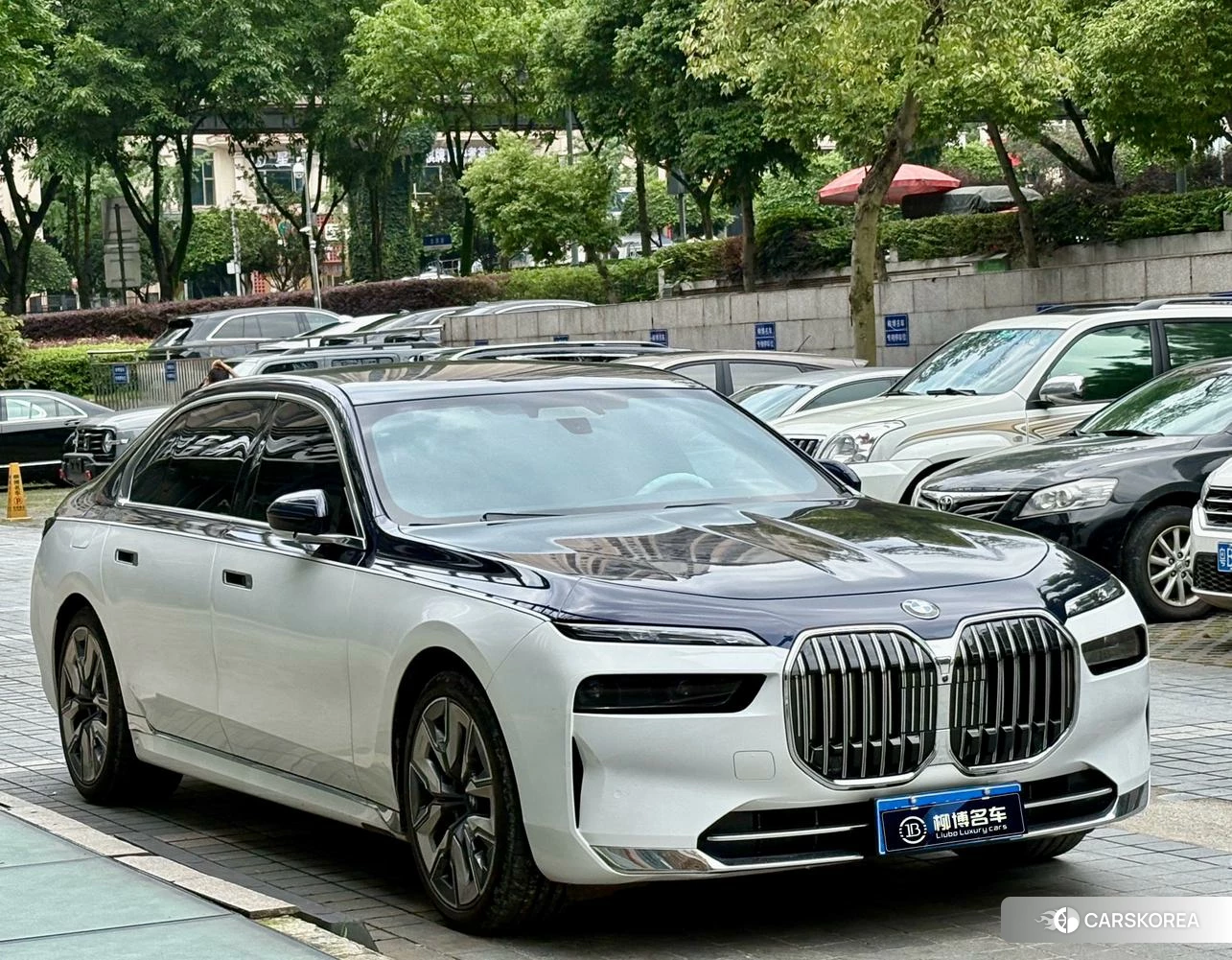 BMW 7 series 2022 Синий из Китая, фото 4