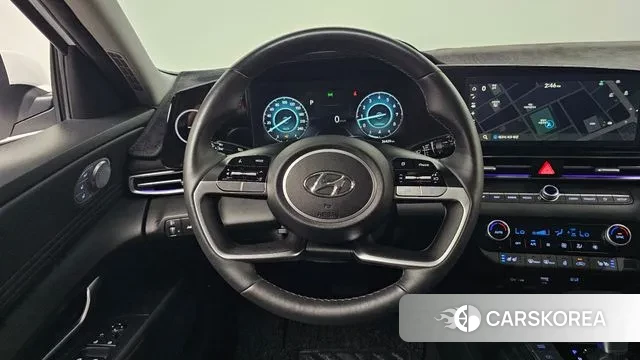 Hyundai Avante (CN7) 2023 Белый из Кореи, фото 4