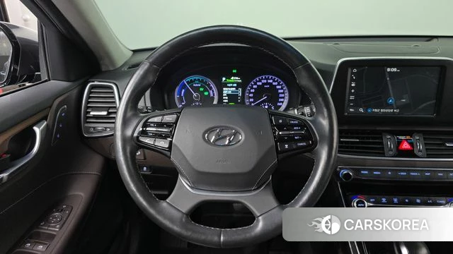Hyundai Grandeur IG Hybrid 2019 Серый из Кореи, фото 4