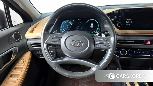Hyundai Sonata Hybrid (DN8) 2020 Черный из Кореи, фото 4