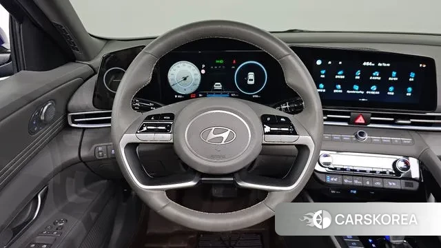 Hyundai The New Avante (CN7) 2023 Синий из Кореи, фото 4