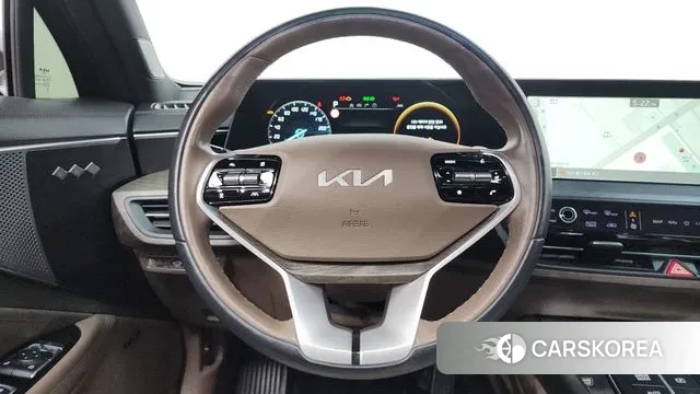 Kia K8 Hybrid 2021 Серый из Кореи, фото 4