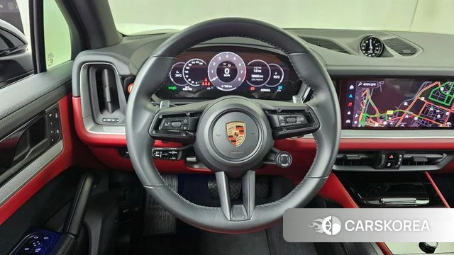 Porsche Cayenne (PO536) 2024 Черный из Кореи, фото 4