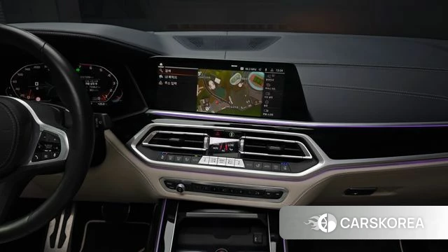 BMW X7 (G07) 2022 Черный из Кореи, фото 4