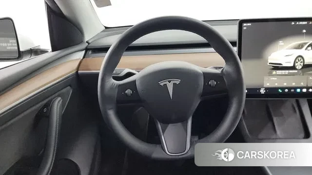 Tesla Model Y 2022 Белый из Кореи, фото 4