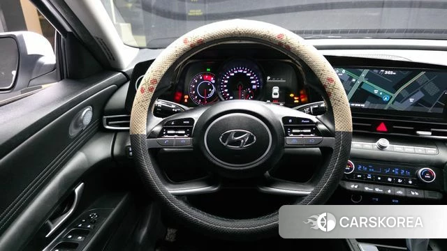 Hyundai Avante (CN7) 2022 Белый из Кореи, фото 4